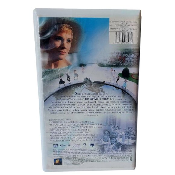 2 "Classic" 1990s VHS Tapes/Sound of Music & Wizard of Oz - Picture 3 of 10